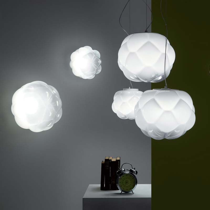 Fabbian Cloudy LED suspension lamp lamp