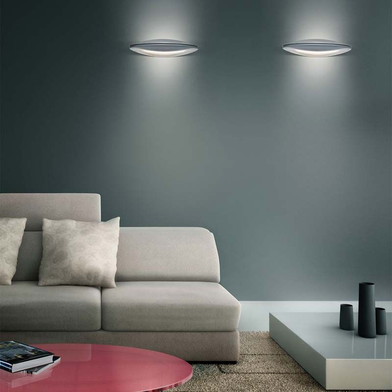 Lampada Enck LED parete/soffitto Fabbian