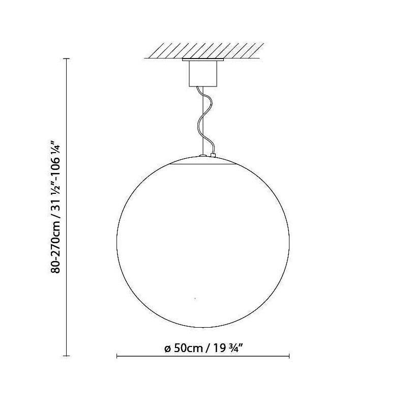 Lampe B.lux Globe suspension