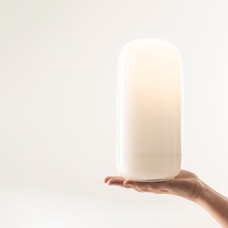 Artemide Gople portable tischlampe ohne Kable Lampe
