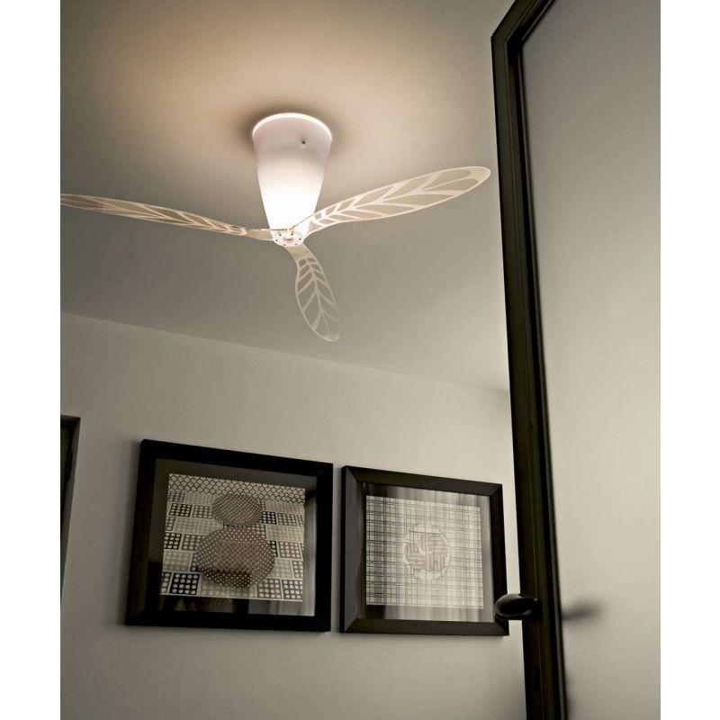 Luceplan Blow ceiling fan lamp