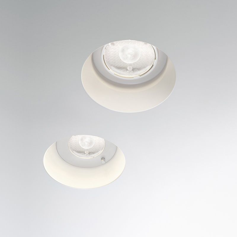 Fabbian Tools Einbaustrahler mit runder Schalung 9cm LED Lampe