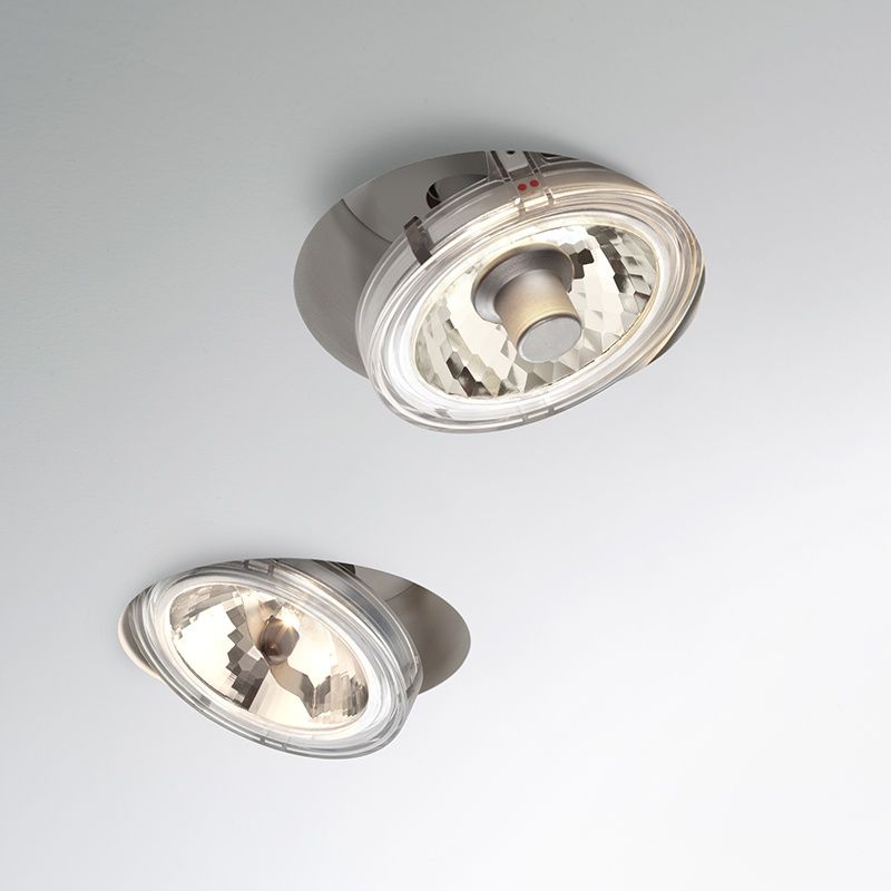 Lampe Fabbian Tools - Spots encastrables avec coffrage rond 14cm LED