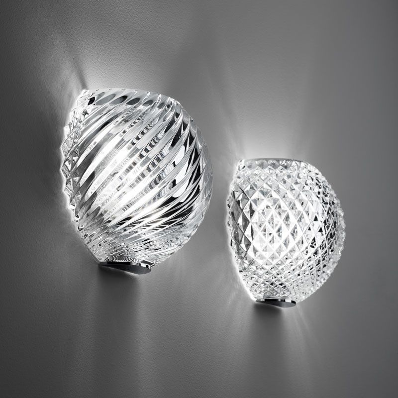 Fabbian Diamond & Swirl Wandlampe Lampe