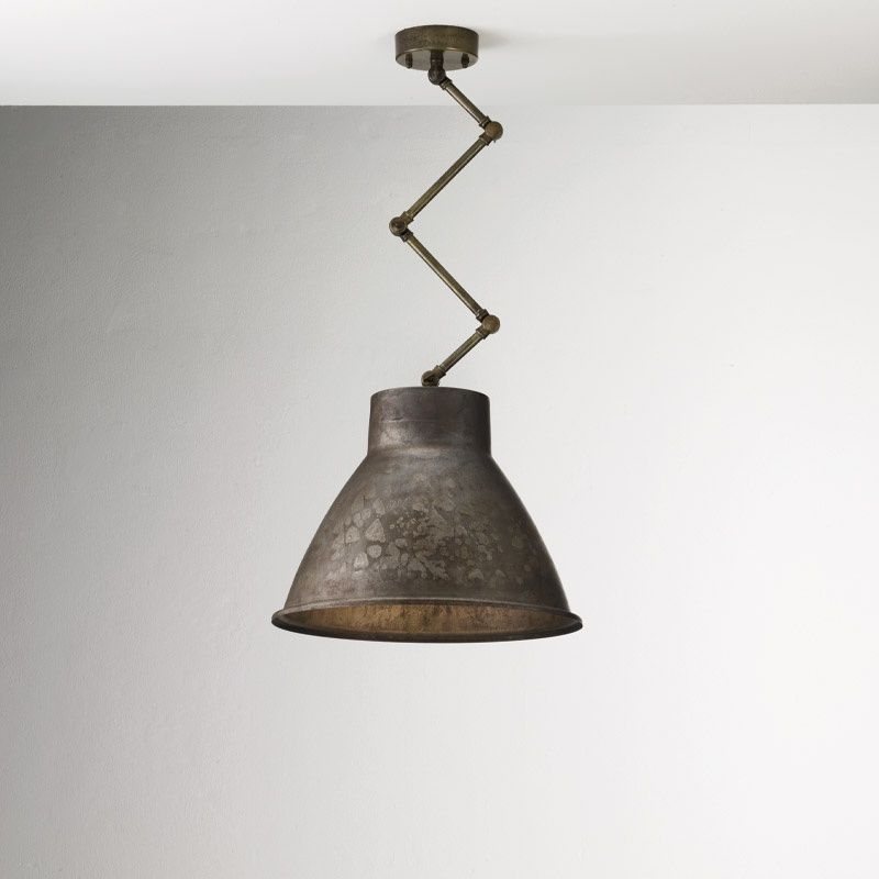 Il Fanale Loft pendant lamp with arm lamp