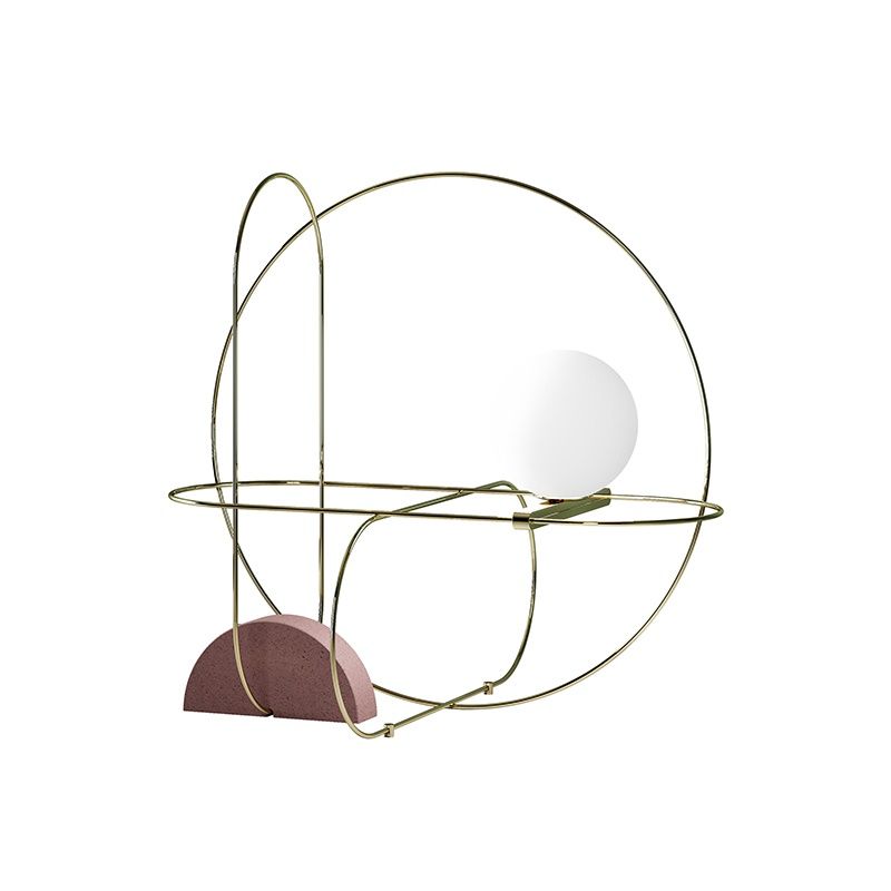Lampe FontanaArte Setareh lampe de table circulaire