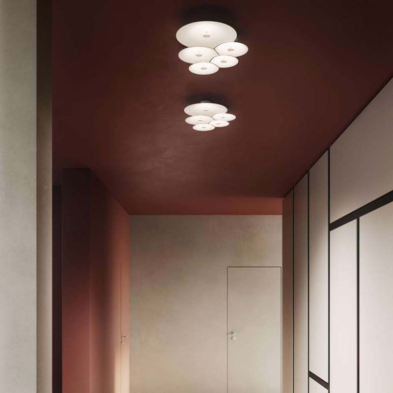 Lampe Luceplan Bulbullia mur/plafond