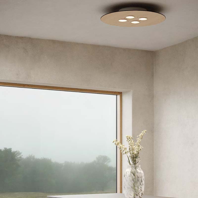 Milan Equal round ceiling lamp lamp