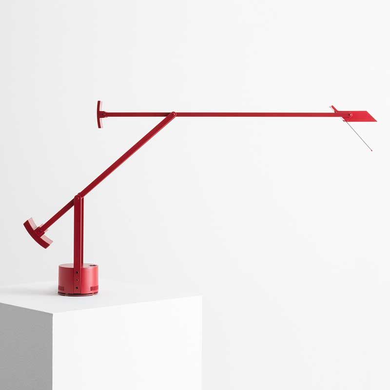 Lampada Tizio Red Special Edition lampada da tavolo Artemide