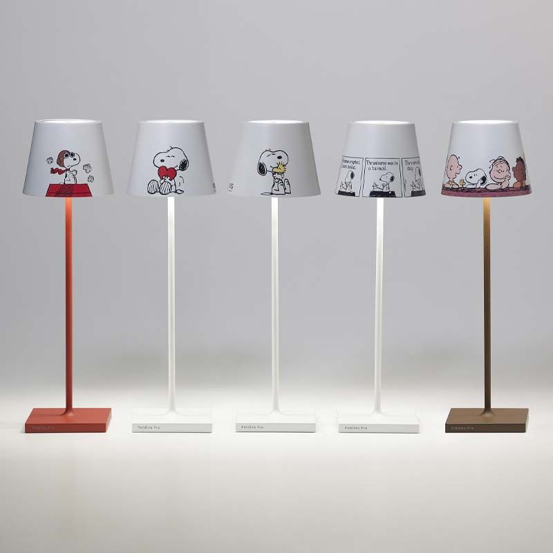 Lampe Ailati Lights Poldina x Peanuts lampe de table portable
